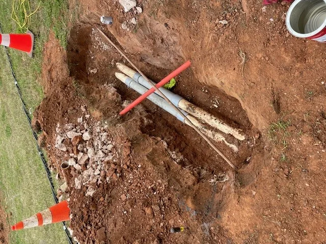 Underground electrical conduit installation